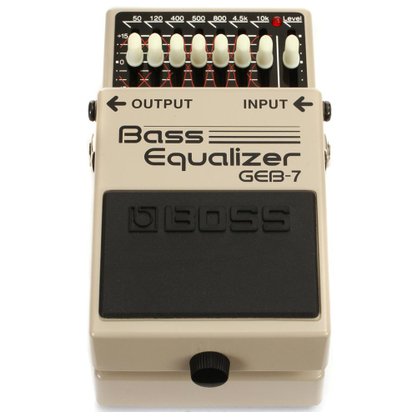 Pedal Boss Baixo GEB-7 Bass Equalizer