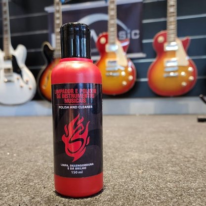 Polidor Solez Polish and Cleaner para Instrumentos Guitarra Baixo Violao
