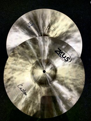 Prato Zeus Custom Hihat 15