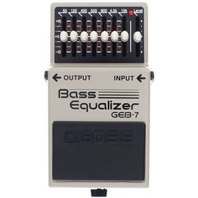 Pedal Boss Baixo GEB-7 Bass Equalizer